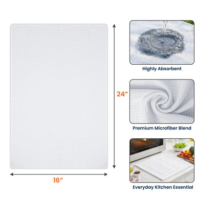 Personalized Kitchen Towel with Floral Utensil Design, Creative Housewarming Gift for Home Cooks