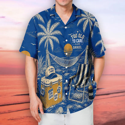 Not My Problem - Personalized Custom Hawaiian Shirt