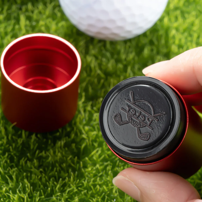 Make It Your Hole in One Plastic Golf Ball Stamp, Clean Black Custom Ball Marker, Creative Gift for Dad or Golfer
