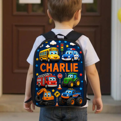 Personalized Kids School Backpack, Cute Animal Prints, Creative Gift For Bright School Mornings