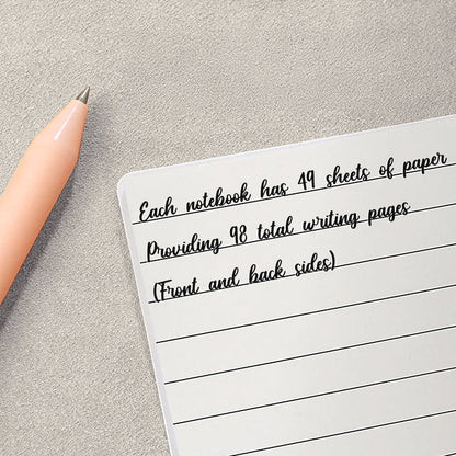 Personalized Hardcover Journal, Pastel Profession Quote, Unique Desk Gift for Teachers & Coworkers