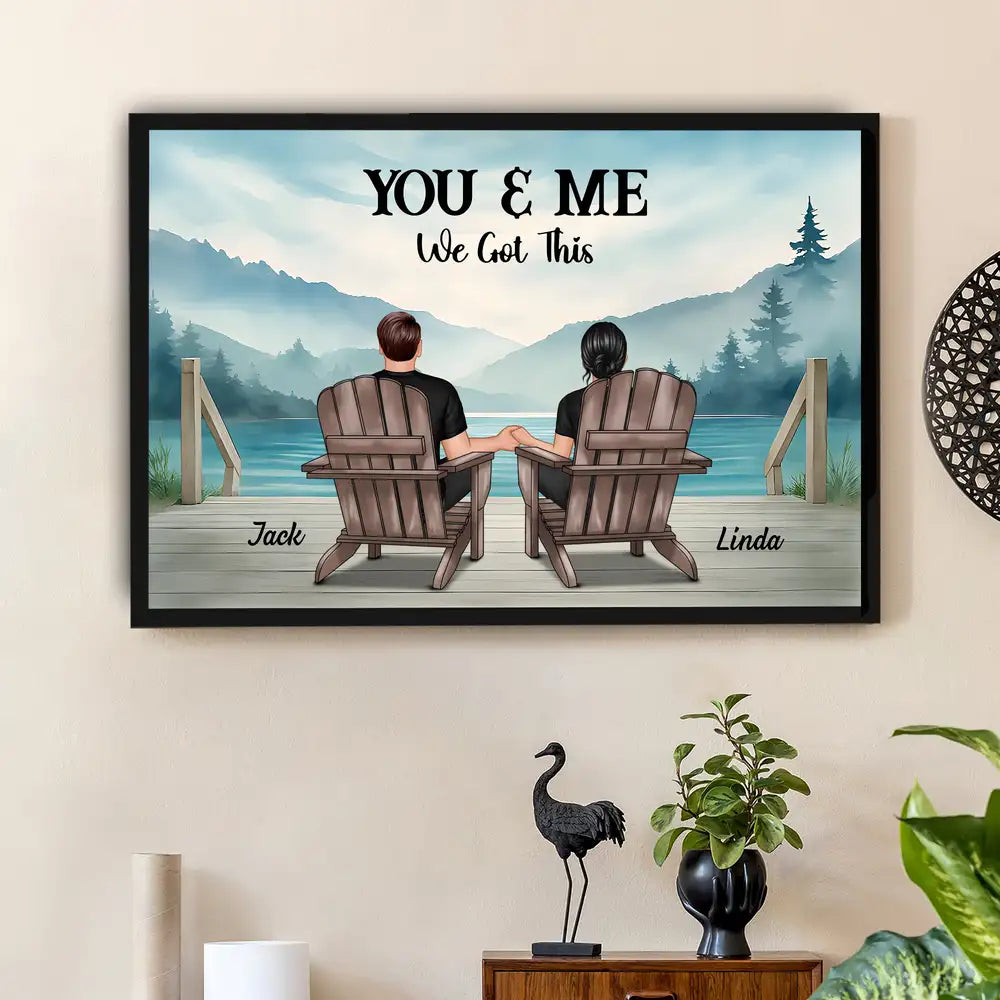 Custom Song & Photo Fridge Magnet | Personalized Couple's Music Keepsa