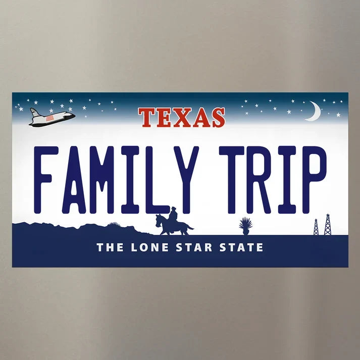 Personalized Acrylic Magnet, Custom State Cruise Door Sign for Family Vacation, Unique Creative Gift