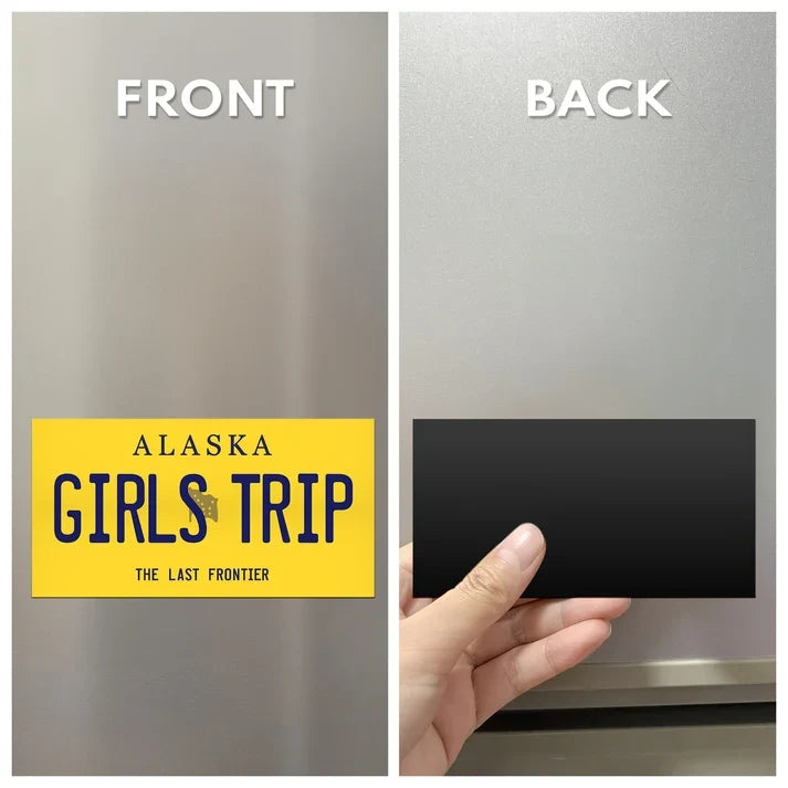 Personalized Acrylic Magnet, Custom State Cruise Door Sign for Family Vacation, Unique Creative Gift