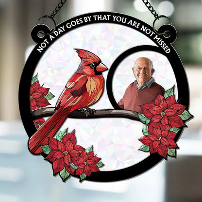 Personalized Layered Ornament, Always With You Cardinal Tribute, Creative Sympathy Gift for Loved Ones