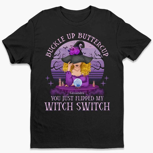 Halloween Gift For Witches Personalized Custom Witch T-shirt Hoodie Sweatshirt