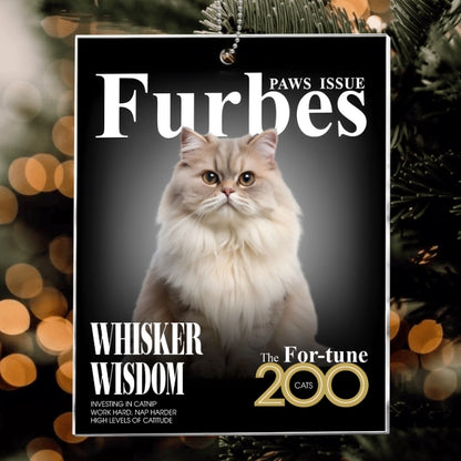 Personalized Celebrity Pet Ornament – Create a “Cover Moment” for Your Furry Friend