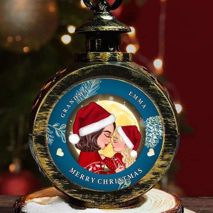 Personalized Christmas Ornament, Plaque, Keychain, Sign – Custom Gift for Grandmother and Kid Memories