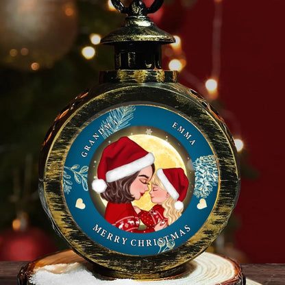 Personalized Christmas Ornament, Plaque, Keychain, Sign – Custom Gift for Grandmother and Kid Memories