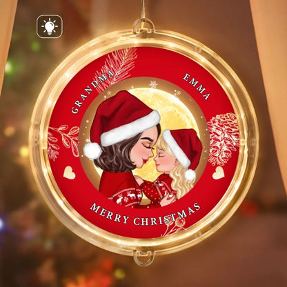 Personalized Christmas Ornament, Plaque, Keychain, Sign – Custom Gift for Grandmother and Kid Memories