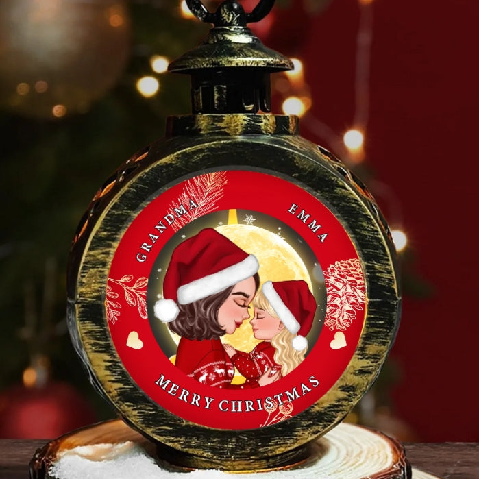 Personalized Christmas Ornament, Plaque, Keychain, Sign – Custom Gift for Grandmother and Kid Memories