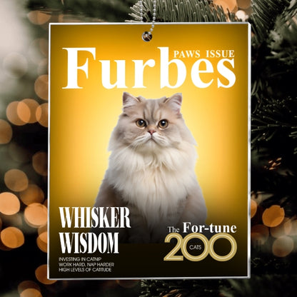 Personalized Celebrity Pet Ornament – Create a “Cover Moment” for Your Furry Friend
