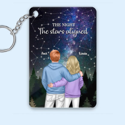 Under the Stars Personalized Couple Poster - A Unique Gift for Valentine’s Day & Anniversaries